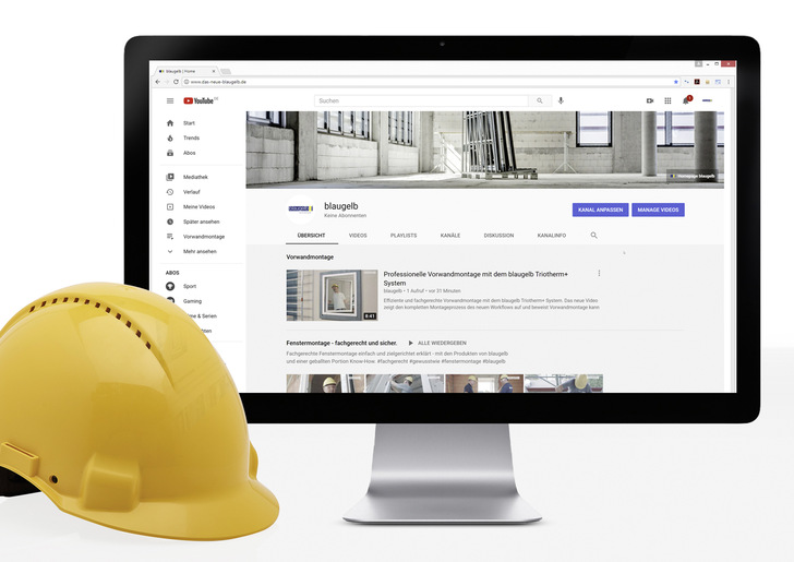 Die Anwendung des blaugelb Triotherm+ Vorwandmontagesystem konnte jetzt nocheinmal zeitlich gestrafft werden. Das wird im Video vermittelt.