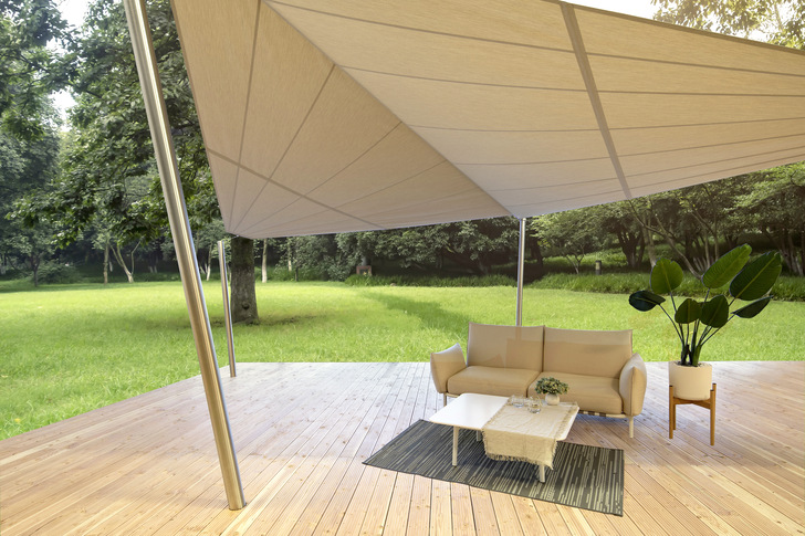 Mit dem Sonea S70 können Verschattungsflächen von bis zu 56 m2 realisiert werden.