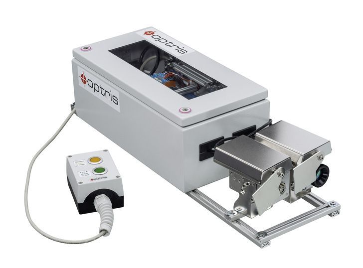 Mit dem kamerabasierten GIS 640 R System lassen sich ESG und TVG-Scheiben prüfen.