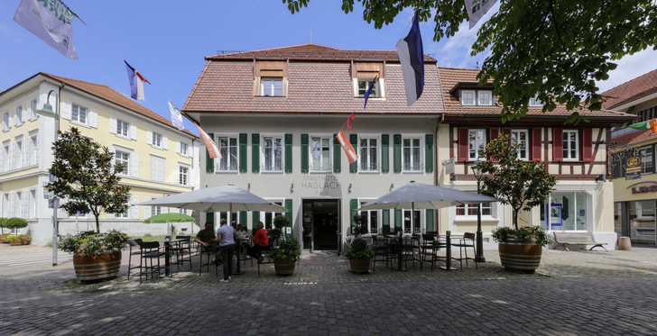 Neubau nach historischem Vorbild: Stadthotel Haslach - © Foto: Renson
