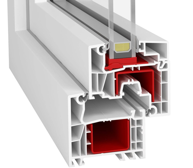 Das 5-Kammerprofil gibt dem Fensterrahmen eine hohe Stabilität bei einem relativ geringen Gewicht. Die Wärmedämmeigenschaften werden durch die vergrößerte Glasfläche spürbar verbessert. - © Oknoplast
