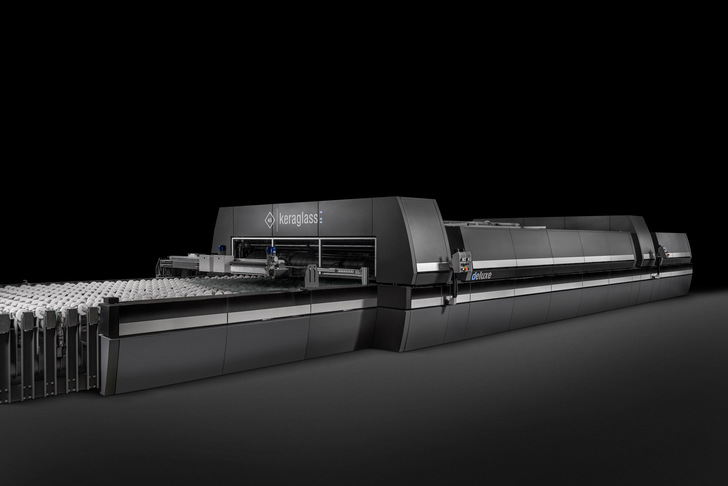 Keraglass Deluxe: vollautomatische PVB-Laminier-Anlage für hohe Produktivität