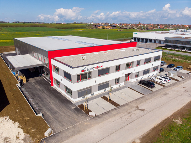 Der neue Firmensitz von Eurotech in Rosenfeld - © Eurotech
