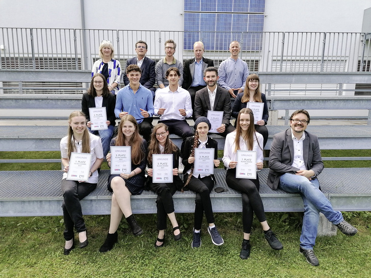 Die  Diplom-Abschlussklasse 2021 der HTL Kramsach (A) 