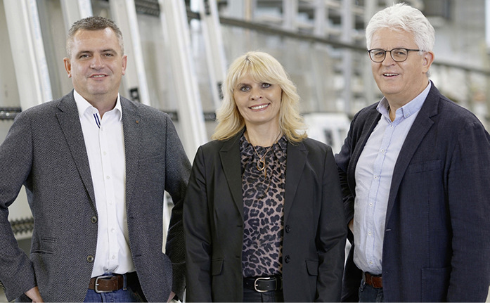 Leiten das Familienunternehmen: (v.l.) Martin, ­Susanne und Anton Gugelfuß. - © Foto: Gugelfuss
