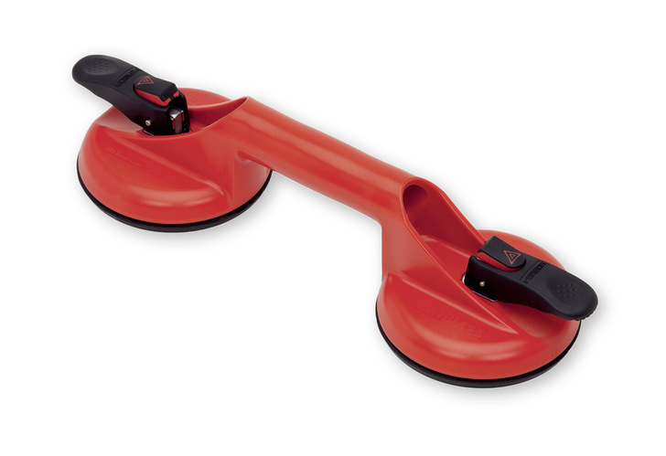 Der Wuerth Saugheber ist mit einer Vakuum-Anzeige ausgestattet, was ein Mehr an Sicherheit bietet.