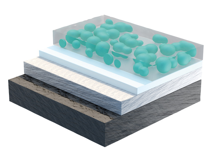 Die neue Oberflächentechnik von Maco glänzt mit Selbstheilungswirkung.
