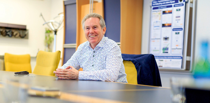 Hans Joachim Wiegelmann ist sehr stolz auf das 100-jährige Jubiläum des Familienunternehmens Becker-Antriebe.