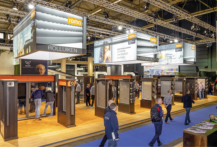 Roma ist auch 2022 wieder als Aussteller auf der Polyclose vertreten.