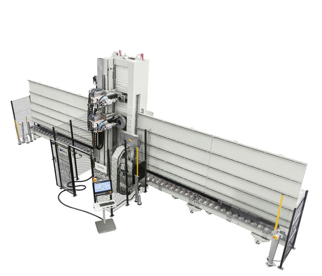 Als Nachfolger der „Profile“ stellt CMS nun die „Ypsos“ vor, eine vertikale CNC-Anlage zur Glasbearbeitung.