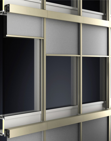 Durch die formschlüssige Anbindung wirkt das Gesamtsystem sehr elegant.