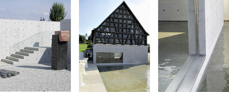 Viele Verglasungen im Steinskulpturen-Museum Planer von Tadao Ando wurden von Hera Glas gefertigt. Gefragt war hohe Präzision. - © Fotos: Peter Ramser
