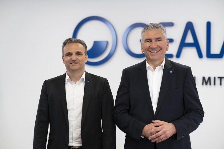 Die Gealan-Geschäftsführer Ivica Maurović und Tino Albert können auf ein erfolgreiches Geschäftsjahr 2021 zurückblicken.