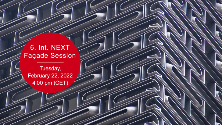 Der 6. International NEXT Facade Session präsentiert ambitionierte Branchen-Newcomer und deren visionäre Fassadenkonzepte.