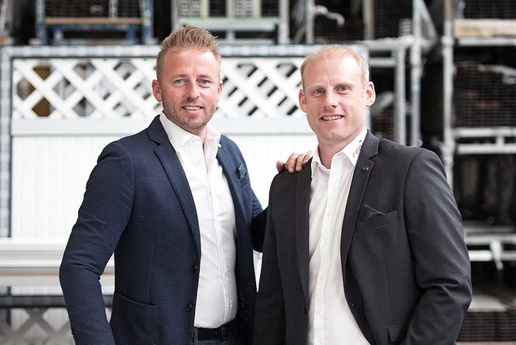 Die Geschäftsführer der Profex-Gruppe: Benjamin Aehlig (l.), Marcel Aehlig.