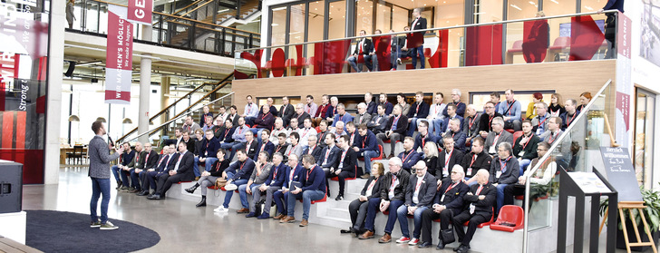 Tolle Location: Im Solarlux-Forum wurde zuletzt 2020 eine Tagung der Holzfensterbranche abgehalten.