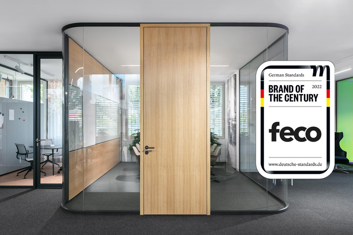 feco ist Marke des Jahrhunderts der Produktgattung Trennwände