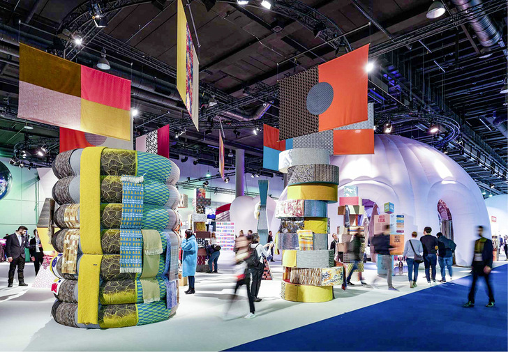 Einer der Schwerpunkte des Heimtextil Summer Special sind das inter­nationale Volumengeschäft.