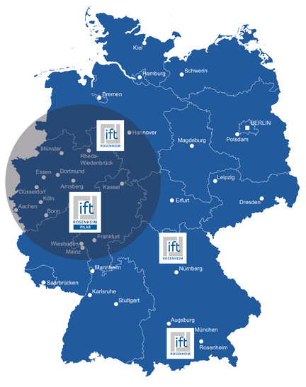 Die Außenstelle des ift Rosenheim in NRW hat vom DIBt den Bescheid zur Befugnis als Prüfstelle nach LBO erhalten. - © ift Rosenheim
