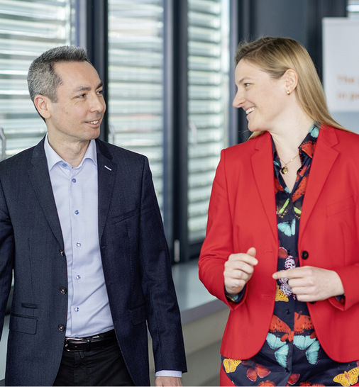 Francis Cholley, neuer Geschäftsführer bei Swisspacer, sorgt zusammen mit Victoria Renz-Kiefel für eine geordnete Übergabe sowie Weiterführung der bisherigen Strategie.