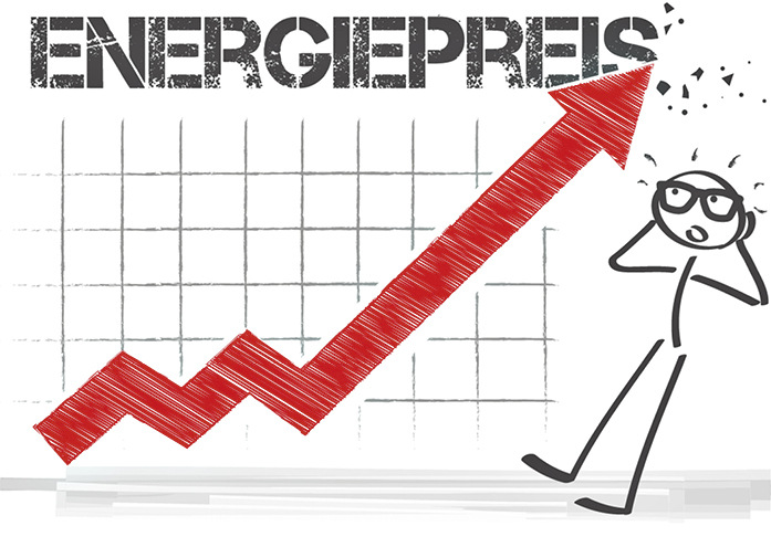 Im Verbändepapier wird gefordert, dass die Politik auf die enorm gestiegenen Energiepreise im Bausektor Rücksicht nimmt.