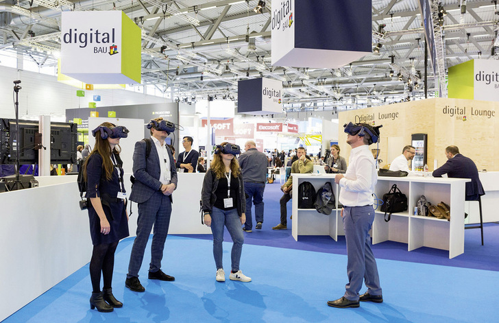 Die zweite digitalBAU im Mai/Juni 2022 knüpft an den Erfolg der Premiere 2020 an. - © Foto: Messe München
