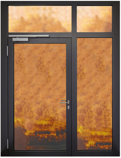 Das Brandschutz-Programm von Foppe wird jetzt ergänzt durch eine Brandschutzaußentür in EI260-Sa/S200C5.