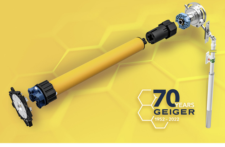 Rollläden können im Alltag komfortabel mit dem elektrischen Antrieb Rescue-R bedient werden. Im Notfall ermöglicht eine Handkurbel mit 1:4-Untersetzung das schnelle Einrollen.