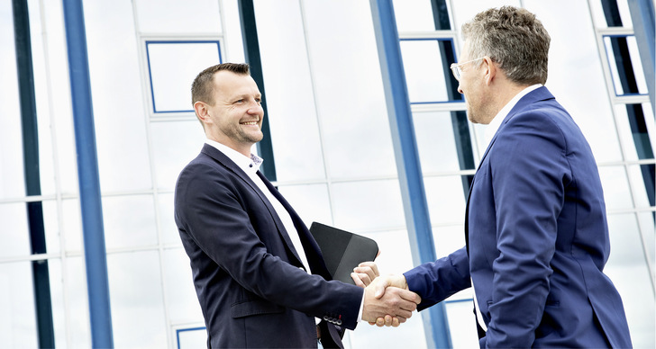 Eine gute Partnerschaft ist die Basis der Arbeit von Richard Bruckner und seinen Kunden.