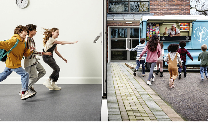 Türen bei Bildungseinrichtungen kommt eine besondere Bedeutung zu: Sie sollen ­einerseits schützen aber andererseits auch robust und einfach zu bedienen sein.