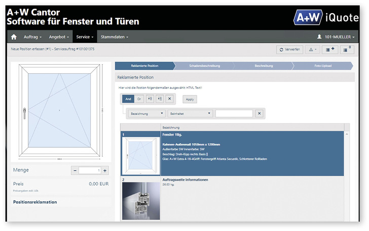 Der A+W Cantor Web-Konfigurator dient neben der Bestellabwicklung auch zur Erfassung von Service-Aufträgen. - © Foto: Shutterstock
