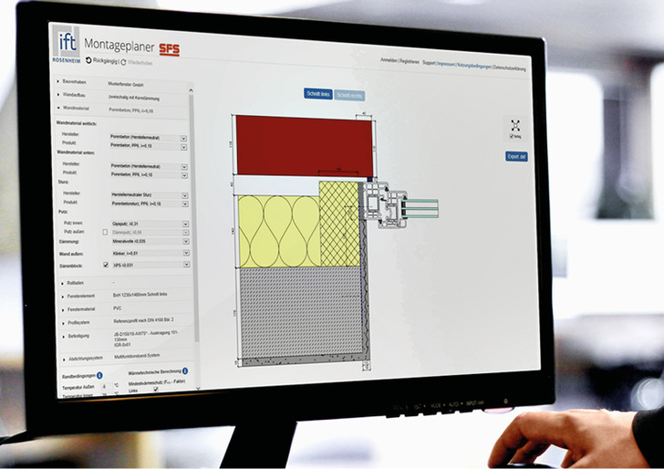 Mit neuen Funk­tionen wird der SFS Montage­planer noch leistungs­ fähiger   und   sorgt   für  eine zuverlässige Nachweisführung. - © Foto: SFS
