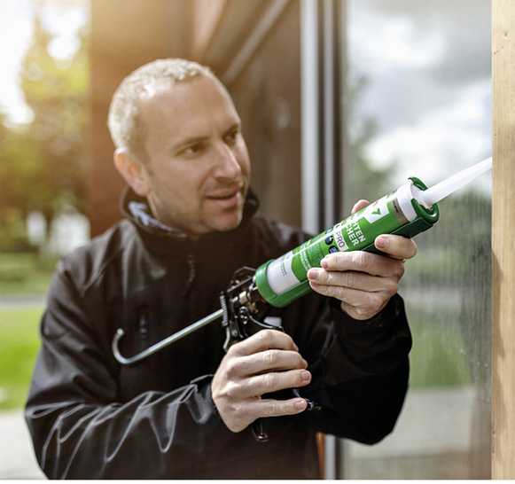 UV-beständig und überstreichbar – Dichtstoff X-Seal.