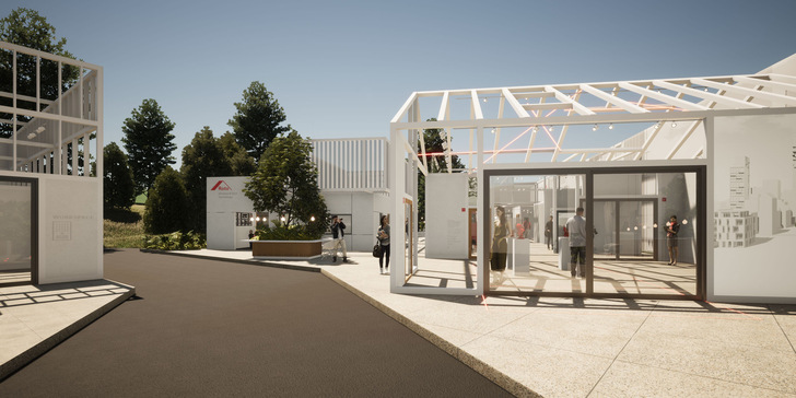 Roto ermöglicht einen individuell organisierten „Rundgang“ durch die virtuelle Stadt.