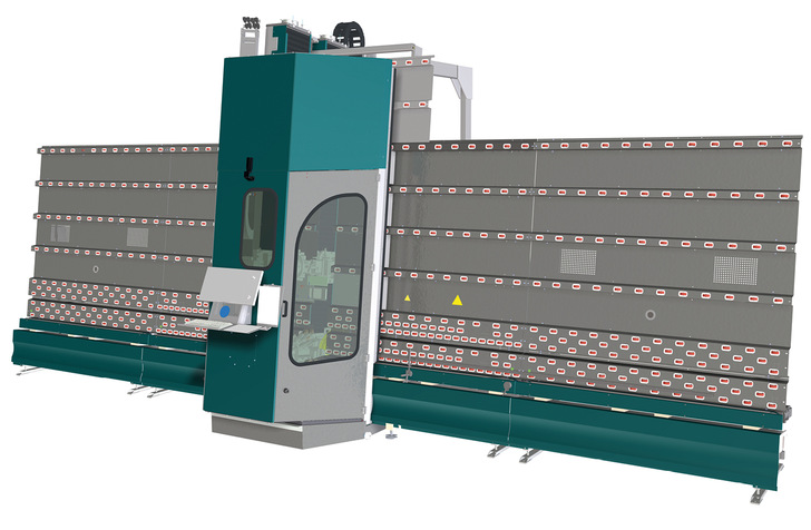 Das besondere Highlight ist, dass die Bohrmaschinen jetzt wahlweise mit dem Kompakt-Wasserstrahlkopf und der neuen effizienzoptimierten Hochdruckpumpe ausgestattet werden können.