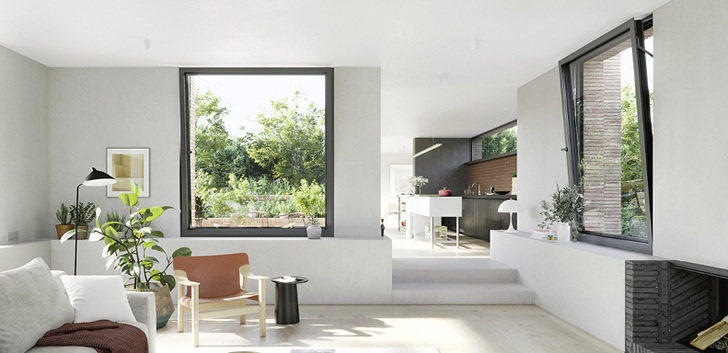 Schüco Aluminiumfenster bieten dank eines neuen Beschlagsystems auch in gekipptem Zustand Einbruchhemmung bis ­Widerstandsklasse RC 2.