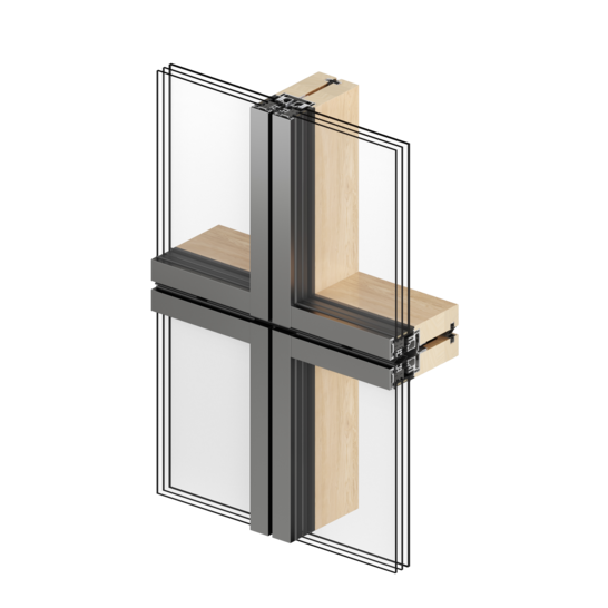 Das Element+ H-I Konzept: Durch den sehr hohen Vorfertigungsgrad können Großprojekte und zeitkritische Baustellen effizient und just-in-time montiert werden.
