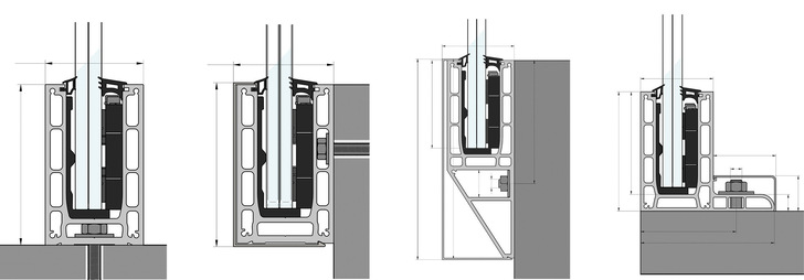 Das Vision Balustradensystem von C.R. Laurence lässt sich für die unterschiedlichsten Montagesituation einsetzen.