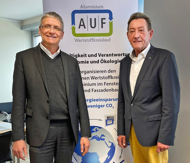 Wechsel im AIUIF-Vorstandsvorsitz: Thomas Lauritzen (l.) folgt auf Walter Lonsinger