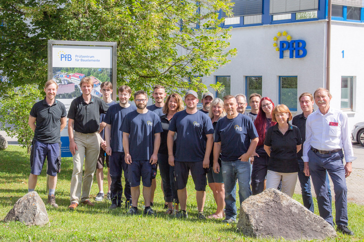 Das PfB Team im Juli 2022.