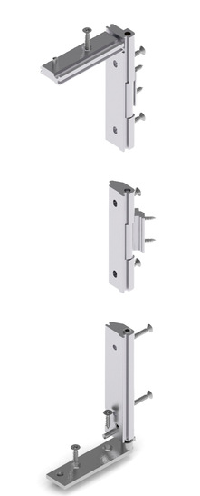 Roto Aluvision entwickelte eine voll verdeckte Drehbandseite mit Mehrwert: Sie gestattet den Einbau eines Öffnungsbegrenzers und ermöglicht es, dass selbst ein schwer zugänglicher Flügel für Reparaturen vollständig ausgebaut werden kann.