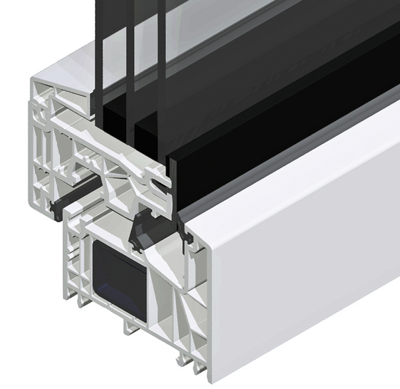 Mit dem greenEvolution straight plant Salamander ein Fenster mit einer minimalischen Ansichtshöhe für ein Optimum an Lichteintrag.