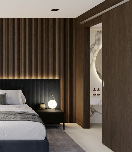 Neue Hawa Schiebetüren bieten eine wirksame Schalldämmung.