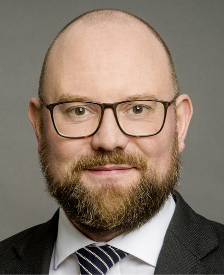 Thomas Drinkuth, der Leiter der „Repräsentanz Transparente Gebäudehülle“ ist im politischen Berlin bestens vernetzt. - © Foto: Drinkuth
