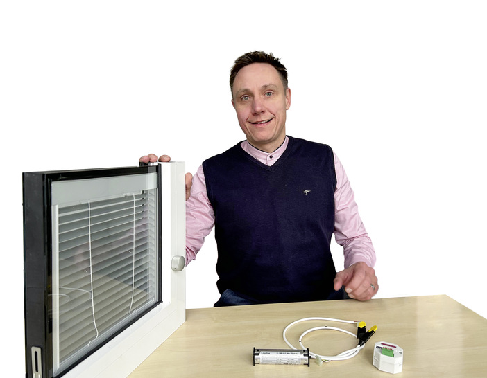 Mirco Röttger erläutert die Funktionsweise und die Steuerung der Isolette und Details zum Controller