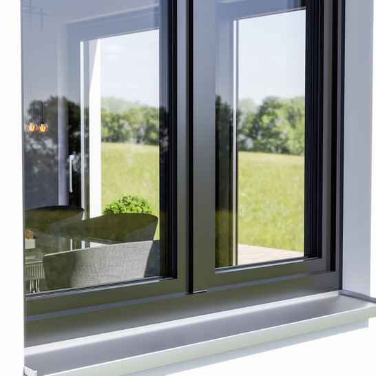 Ab sofort ist Gealan-Kontur mit Aluminium-Vorsatzschalen erhältlich.