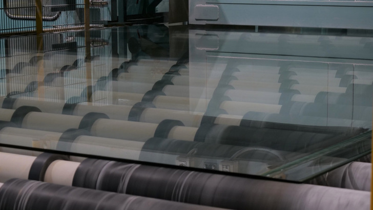 Im AGC Floatwerk in in Seingbous lief die erste Produktionsserie von Low-Carbon Glas vom Band.