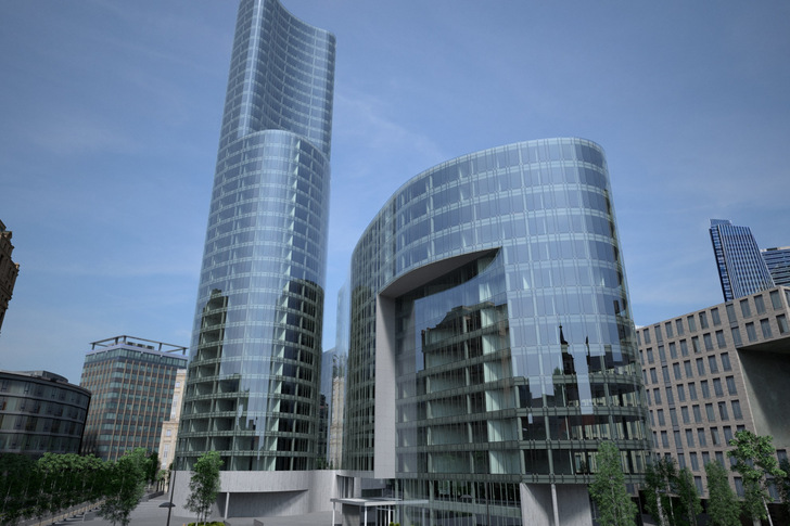 Gleich 3 neue „Stopray“-Coatings schützen jetzt Fassadengläser effektiv vor sommerlicher Überhitzung und lassen viel Tageslicht ins Gebäude.