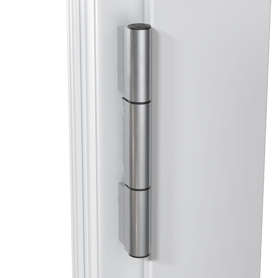 Die neue Oberfläche von Dr. Hahn: Von matt geschliffenem Edelstahl kaum zu unterscheiden.