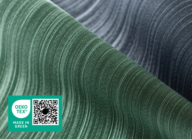 Lumera Leaf gibt es ab September 2023 – wie alle Markisenqualitäten von Sattler – PFAS Free auf Lager.